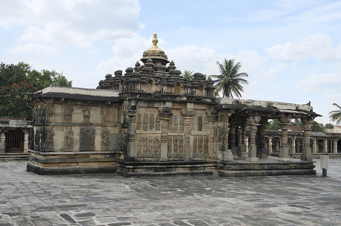 The Chennakeshava Temple complex, is a 12th century Hindu temple dedicated to lord Vishnu, Belur, Karnataka, India The Chennakeshava Temple complex, is a 12th century Hindu temple dedicated to lord Vishnu, Belur, Karnataka, India, by Zoonar RealityImages