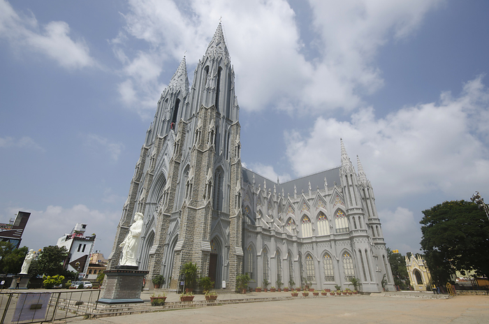 St. Philomena   s Cathedral, is a Catholic church that is the cathedral of the Diocese of Mysore, Mysore, Karnataka, India St. Philomena   s Cathedral, is a Catholic church that is the cathedral of the Diocese of Mysore, Mysore, Karnataka, India, by Zoonar RealityImages