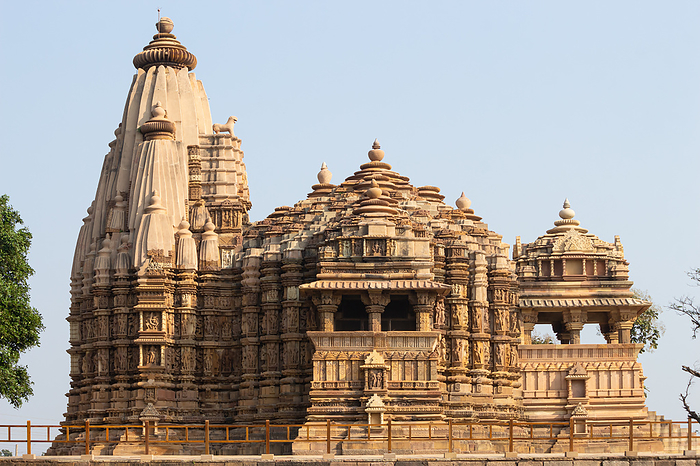 Side View of Chitragupta Temple, Khajuraho, Madhya Pradesh, India. Side View of Chitragupta Temple, Khajuraho, Madhya Pradesh, India., by Zoonar RealityImages