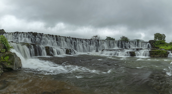 Pano, Waterfall near Bhandardara, Maharashtra, India Pano, Waterfall near Bhandardara, Maharashtra, India, by Zoonar RealityImages