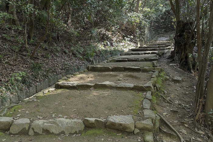 Kuroyamaguchi Climbing Path of Matsuyama Castle, Ehime Prefecture