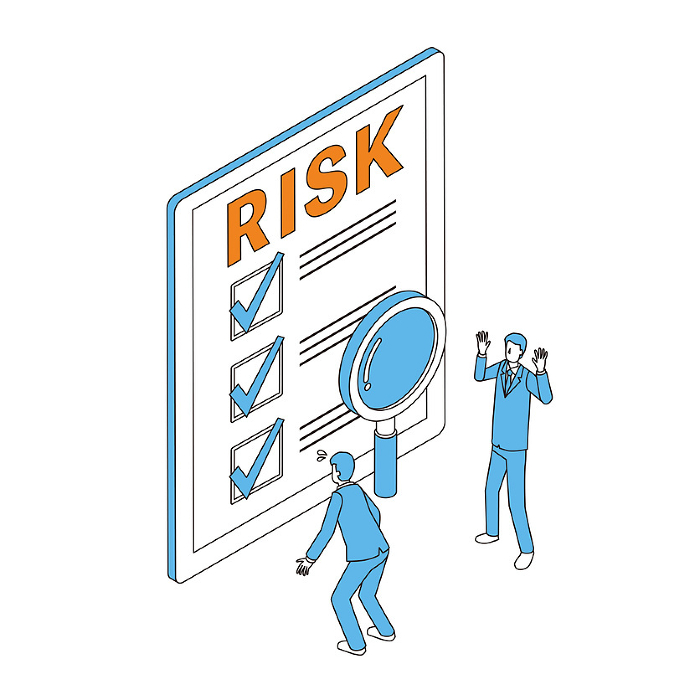 Illustration of a man surprised to learn of the risks