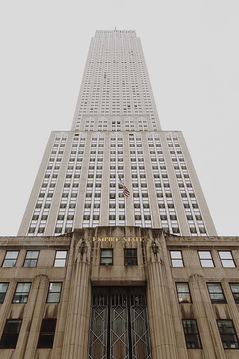 USA, New York State, New York City, Facade of Empire State Building
