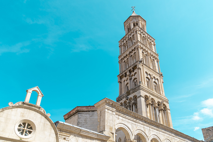 Croatia Croatia, Split Dalmatia County, Split, Tower of Cathedral of Saint Domnius