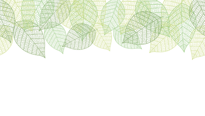 Background illustration with text space for seamless leaf vein pattern