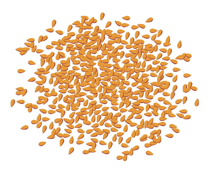Sesame seeds (roasted sesame seeds)