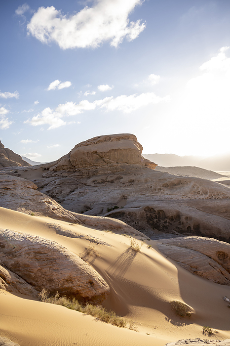 Sunrise Wadi Rum desert in Jordan, Middle East, Asia, by Axel Schmies