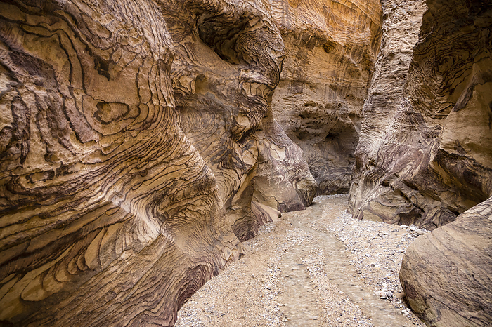 Trail in Wadi Ghuweir in Dana, Jordan, Middle East, Asia, by Axel Schmies