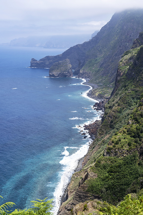 Coastal strip on the north coast, Madeira, Portugal, Europe, by Axel Schmies
