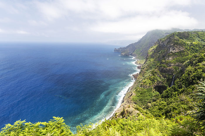 Coastal strip on the north coast, Madeira, Portugal, Europe, by Axel Schmies