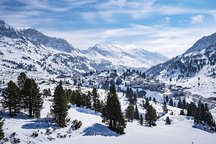 Obertauern ski resort, Salzburger Land, Austria, Europe, by Arnt Haug
