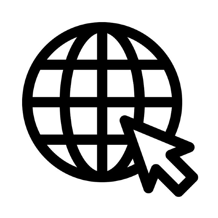 Line style icons representing IT, Internet, and Earth