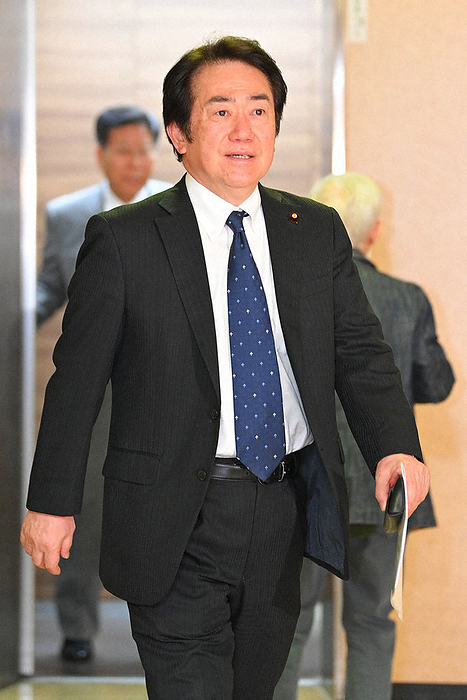 Tatsuya Ito attends the LDP s party discipline committee meeting. Tatsuya Ito attends a meeting of the LDP s party discipline committee at the party s headquarters in Chiyoda ku, Tokyo, April 4, 2024, at 2:25 p.m. Photo by Ririko Maeda.