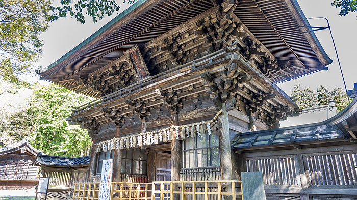Zuishinmon Gate, Sendai Toshogu Shrine, Sendai City, Miyagi Prefecture