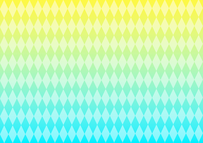 Diamond, yellow and light blue dreamy background