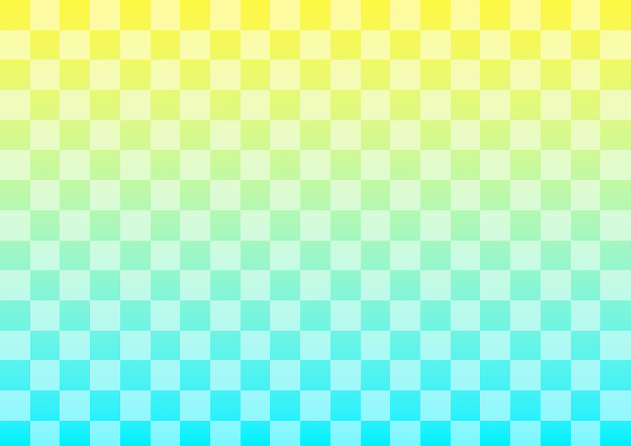 Dreamy and kawaii background with plaid, yellow and light blue