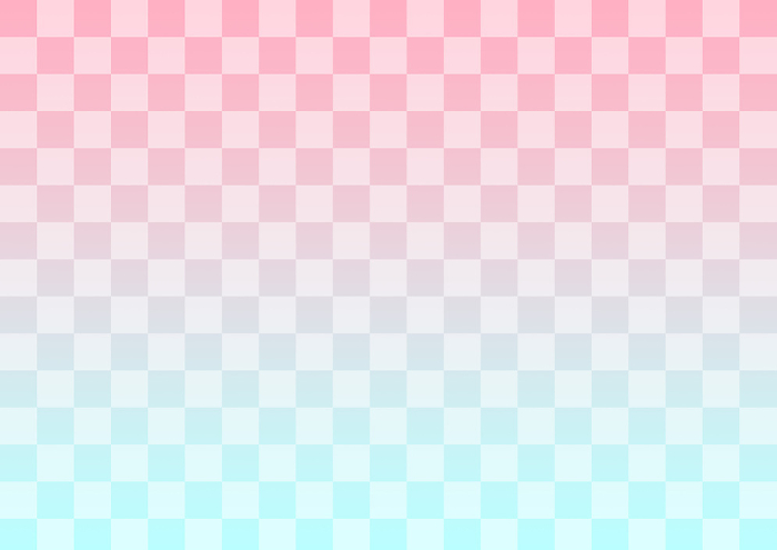 Dreamy and kawaii background with plaid, pink and light blue