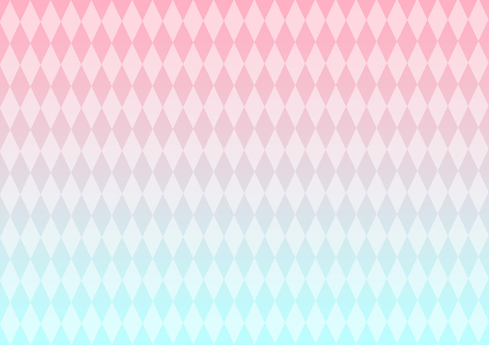 Diamond, pink and light blue dreamy background