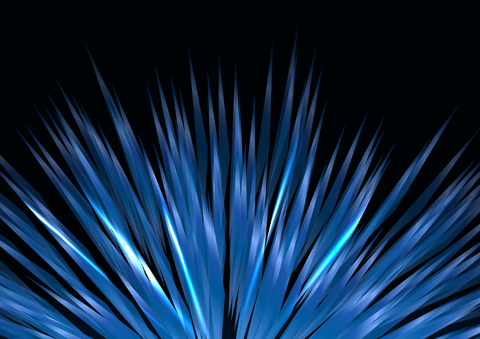 Pointed Blue Abstract Line Background