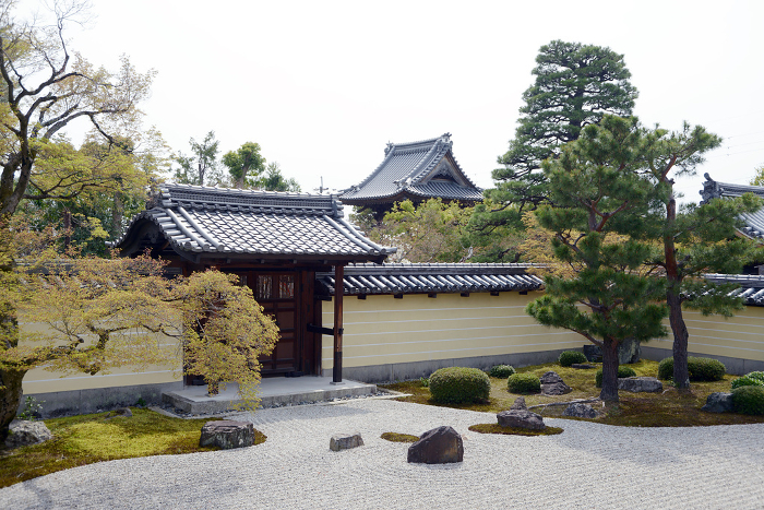 Hojo Garden and Imperial Gate, Toji-in, Kita-ku, Kyoto