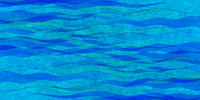 Blue Japanese Pattern Wave Background