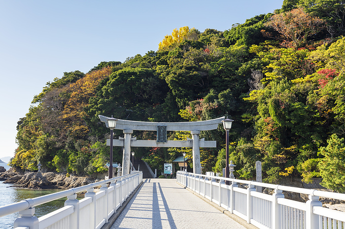 Yaotomi Shrine on Takeshima Aichi Pref.