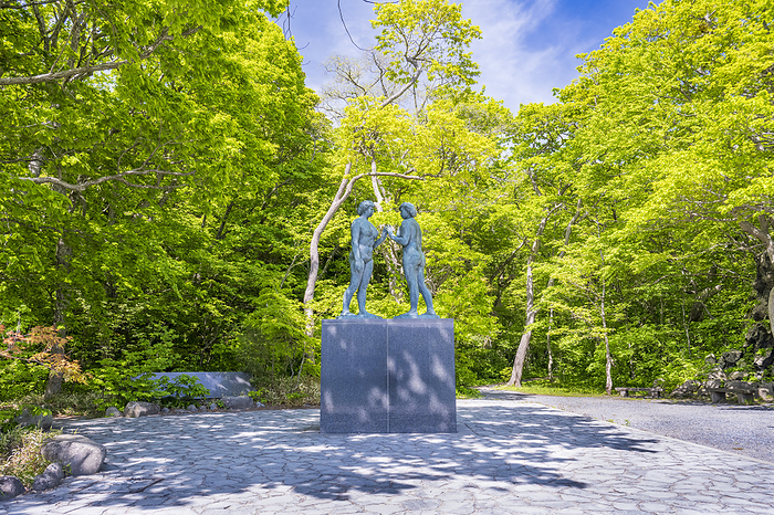 Statue of the Maiden of Lake Towada Towada City, Aomori Prefecture