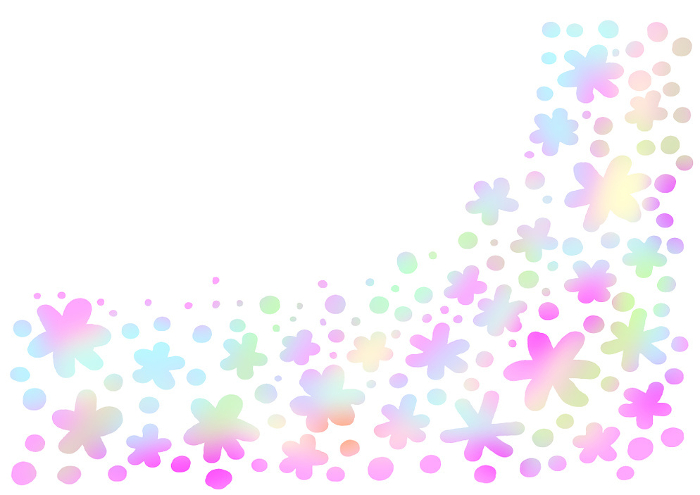 Pastel Color Floral Frames Web graphics