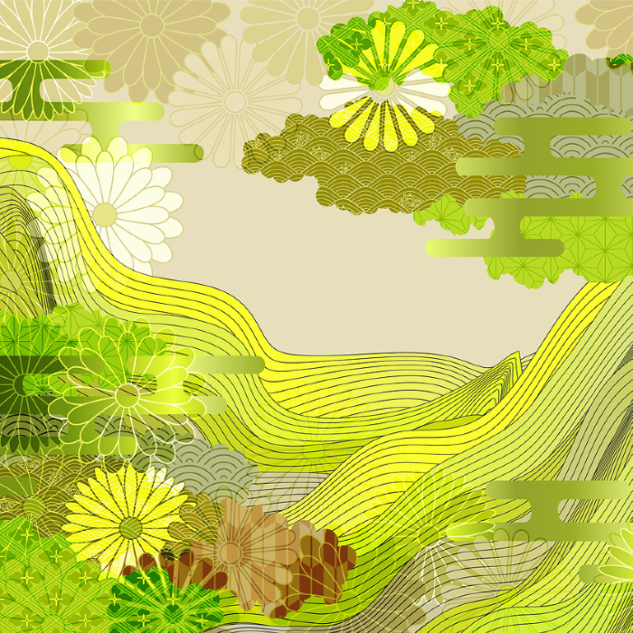 Japanese Pattern Background