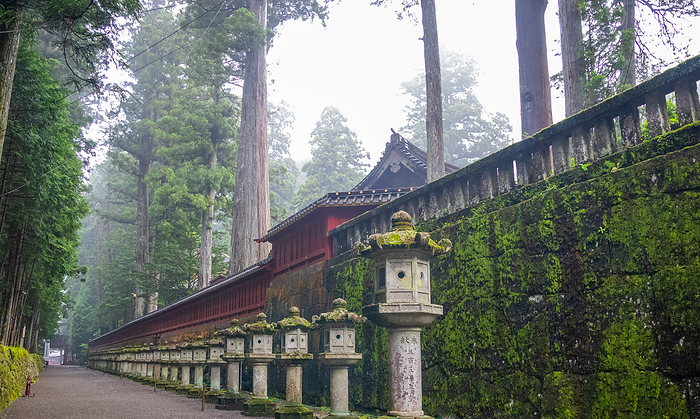 World Heritage Nikko morning mist at two shrines and one temple