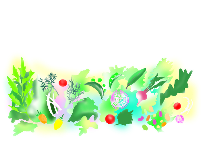 clip art background of colorful salad-illpop.com