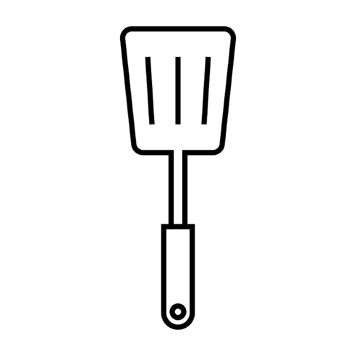 Simple fryer icon. Cooking utensils. Vector.