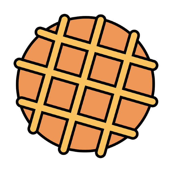 Belgian waffle icon