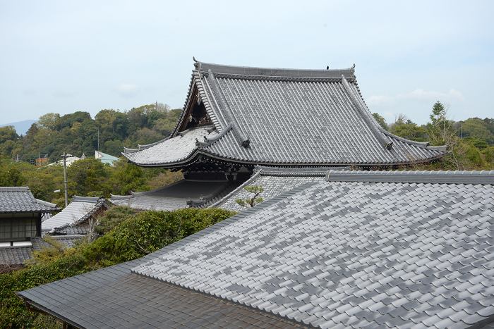 Distant view from Kounji Temple, Tetsugaku-no-michi, Sakyo-ku, Kyoto