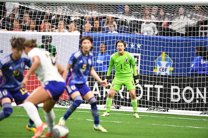 2024 SheBelieves Cup U.S. vs Japan Japan s Ayaka Yamashita during the 2024 SheBelieves Cup Semi final match between United States 2 1 Japan at Mercedes Benz Stadium in Atlanta, Georgia, United States, April 6, 2024.  Photo by JFA AFLO 