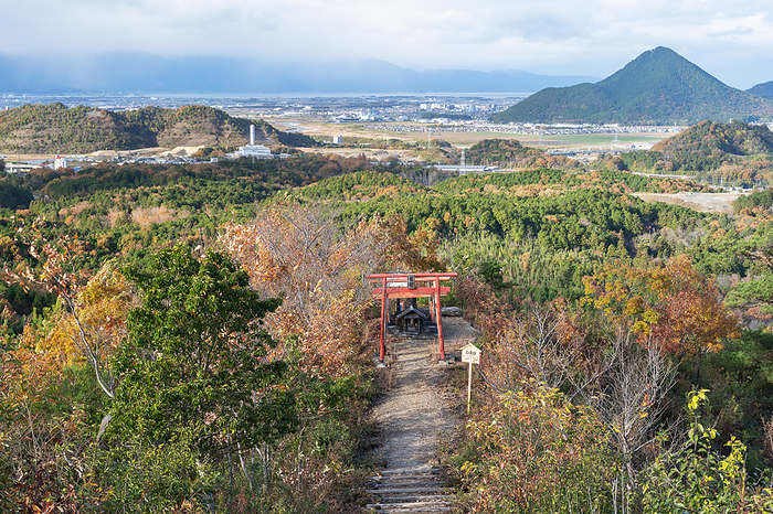 Torii of Dragon God and Omi Fuji Konan City, Shiga Prefecture