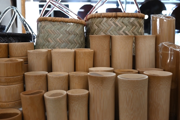 Bamboo Crafts, Souvenir Materials for Sightseeing in Japan