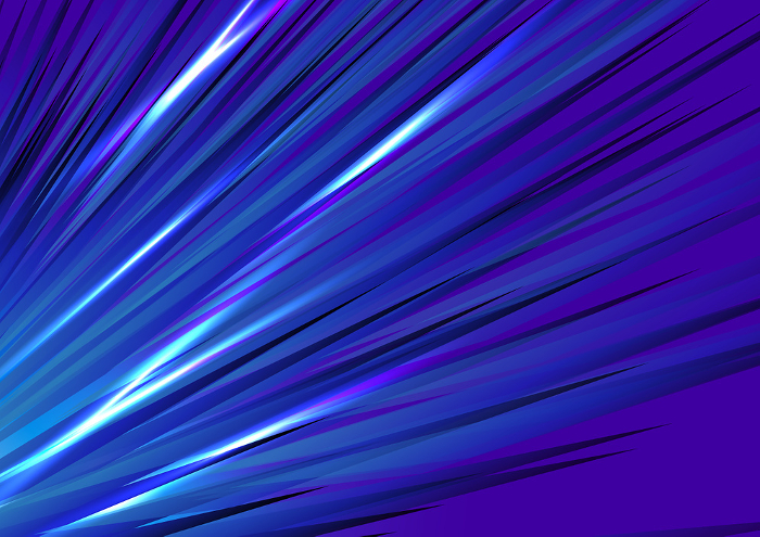 Glowing Blue Speedline Background