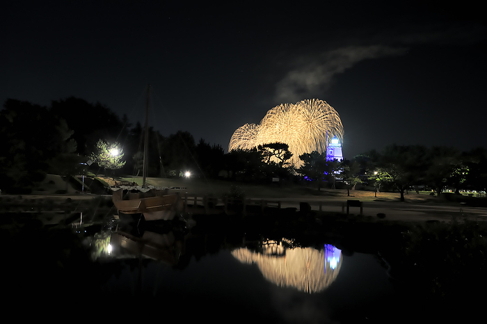Sakata Fireworks Festival and Hiyoriyama Park Yamagata Prefecture