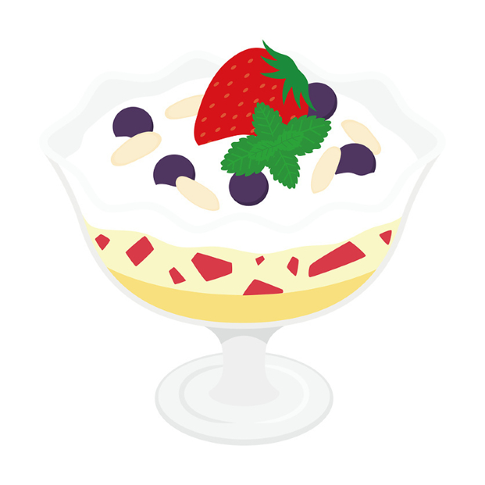 Clip art of trifle