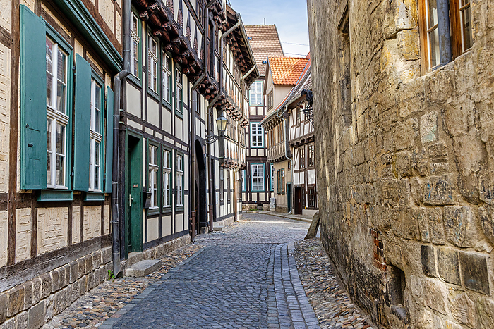 Pictures from the historical Quedlinburg historical half timbered houses alley Pictures from the historical Quedlinburg historical half timbered houses alley, by Zoonar Daniel K hne