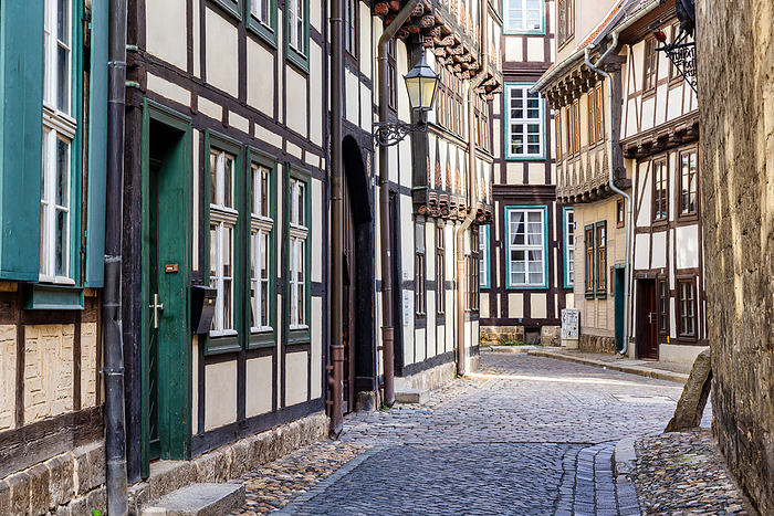 Pictures from the historical Quedlinburg historical half timbered houses alley Pictures from the historical Quedlinburg historical half timbered houses alley, by Zoonar Daniel K hne