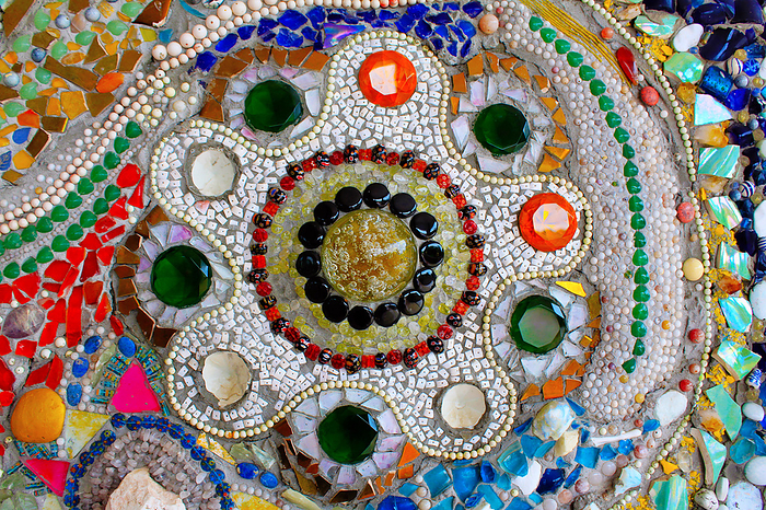 Lovely colorful mosaic mandalas decorated with gems, at Pha Sorn Kaew, in Khao Kor, Phetchabun, Thailand Lovely colorful mosaic mandalas decorated with gems, at Pha Sorn Kaew, in Khao Kor, Phetchabun, Thailand, by Zoonar RealityImages