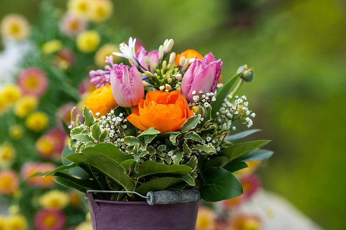 Colorful spring flower bouquet Colorful spring flower bouquet, by Zoonar Judith Kiener