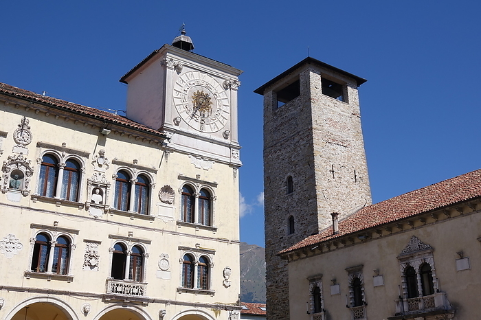 Palazzo dei Rettori und Torre Civica in Belluno Palazzo dei Rettori und Torre Civica in Belluno, by Zoonar Volker Rauch