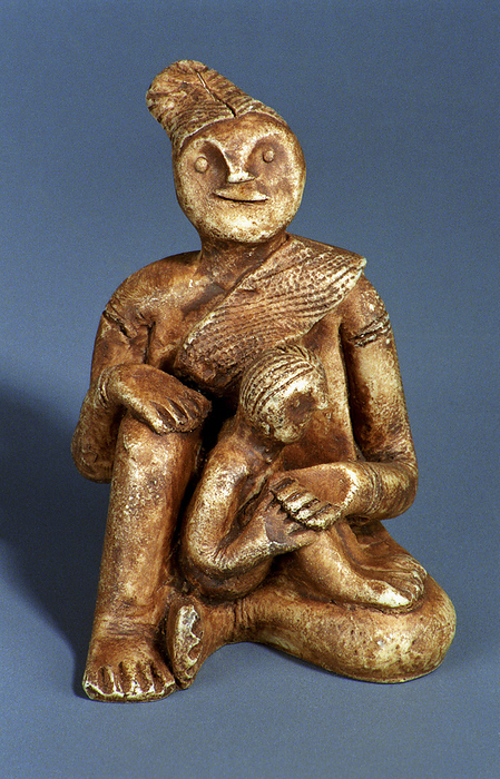 Mother and child made from terracotta Mother and child made from terracotta, by Zoonar RealityImages