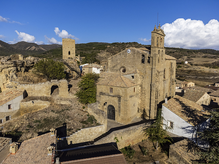 castle and church of San Salvador castle and church of San Salvador, by Zoonar Bartomeu Bala