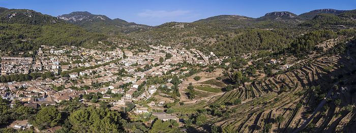 aerial view of the town aerial view of the town, by Zoonar Bartomeu Bala