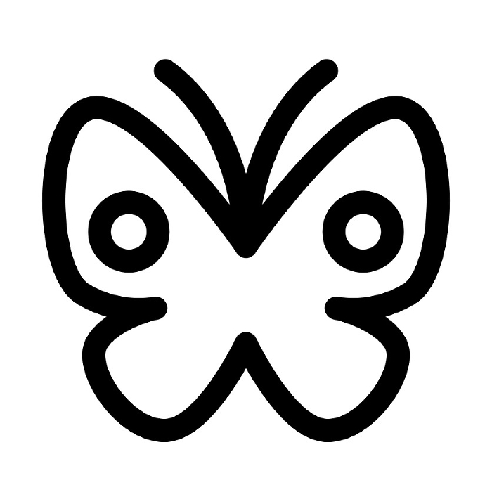 Line style icons representing spring, butterflies, and insects