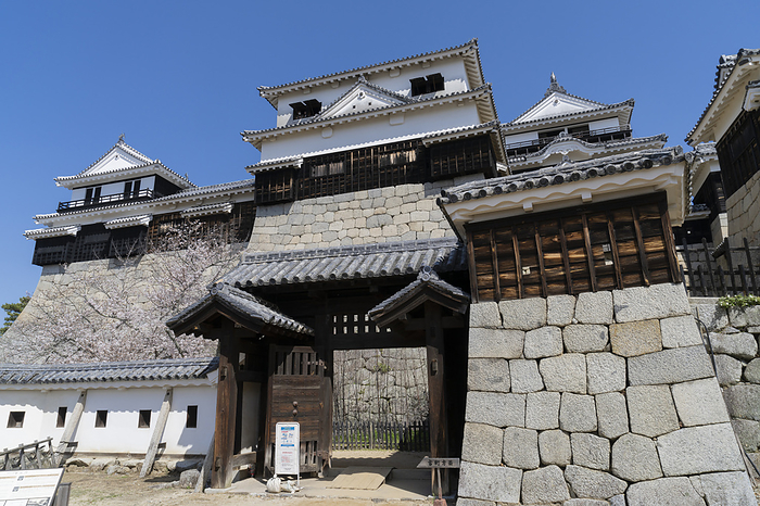 Shichikumon Gate of Matsuyama Castle, Ehime Prefecture